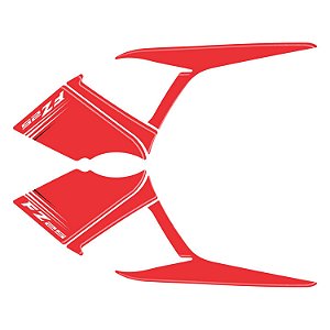 Adesivo Fz25 2017 à 2020 Compatível Lateral Traseira Resinado