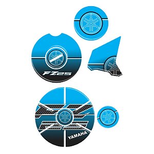 Adesivo Fz25 2017 à 2020 Compatível Motor Resinado