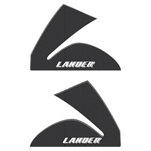 Adesivo XTZ Lander 2020 Compatível Lateral Resinado