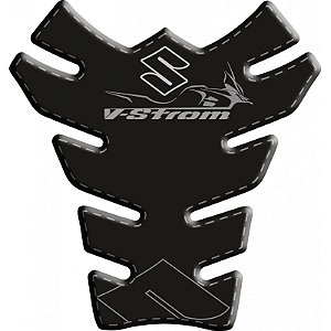 Adesivo V-Strom Compatível Tank Pad Frontal Resinado
