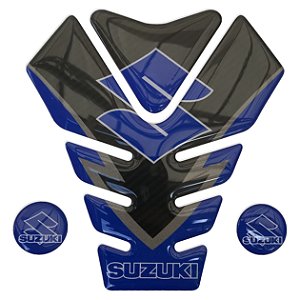 Adesivo V-Strom Compatível Tank Pad Frontal Resinado