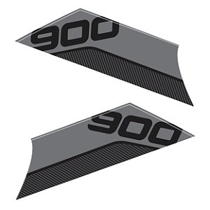 Adesivo Tiger 900 Rally 2020/21 Lateral Resinado