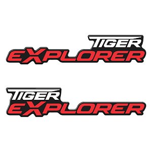 Adesivo Para Tiger Explorer Lateral Resinado