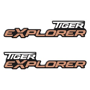 Adesivo Para Tiger Explorer Lateral Resinado