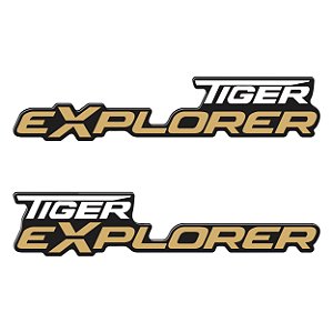 Adesivo Para Tiger Explorer Lateral Resinado