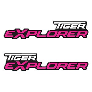 Adesivo Para Tiger Explorer Lateral Resinado