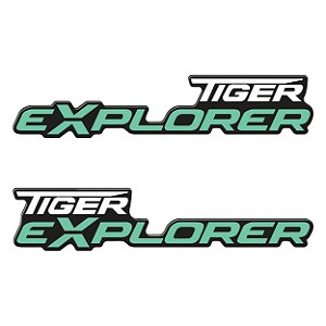 Adesivo Para Tiger Explorer Lateral Resinado