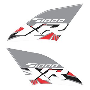 Adesivo S1000 XR 2017/18 Compatível Lateral Resinado