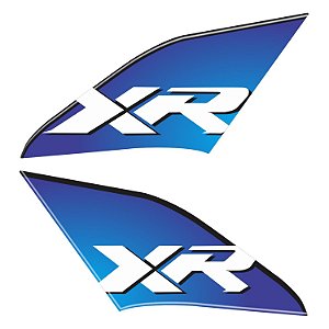 Adesivo S1000 XR 2017/18 Compatível Lateral Resinado