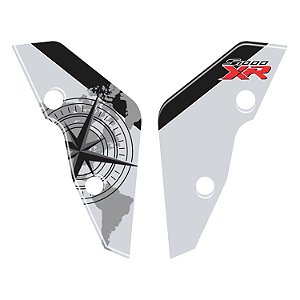 Adesivo S1000 XR 2017/18 Compatível Paralama Resinado