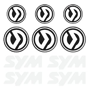 Adesivo Protetor Citycom 300i Emblema Resinado