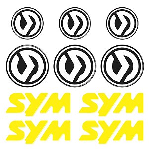 Adesivo Protetor Citycom 300i Emblema Resinado