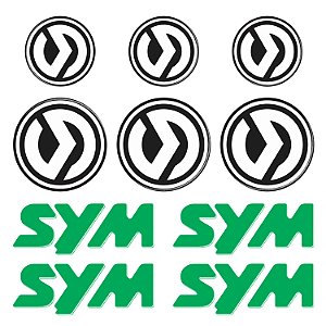 Adesivo Protetor Citycom 300i Emblema Resinado