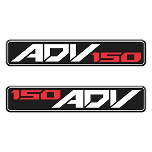 Adesivo Compatível X-adv 150 2019 à 2021 Resinado