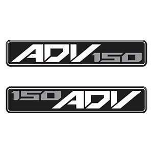 Adesivo Compatível X-adv 150 2019 à 2021 Resinado