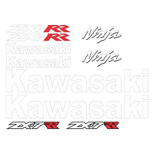 Adesivo Compatível ZX-7RR 1989 à 2003 Laminado