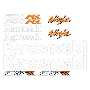 Adesivo Compatível ZX-7RR 1989 à 2003 Laminado