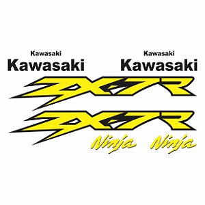 Adesivo Compatível ZX-7R 1996 à 2003 Laminado