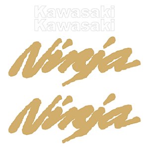 Adesivo Ninja Emblema Compatível Laminado
