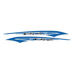 Adesivo Biz 125 ES 2014 à 2017 Compatível Lateral