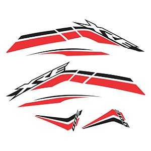 Adesivo Honda XRE 300 Rally 2017 a 2018