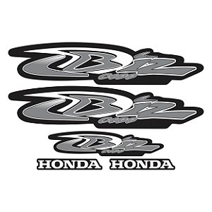 Adesivo Honda Biz C 100 2004 Compatível Lateral