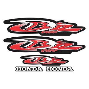 Adesivo Honda Biz C 100 2004 Compatível Lateral