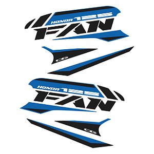 Adesivo Honda Compatível Cg Fan 125 2000 à 2008