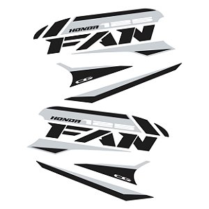 Adesivo Honda Compatível Cg Fan 125 2000 à 2008