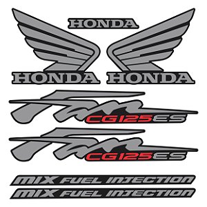 Adesivo Cg Fan 125 ES 2013 Compatível Honda