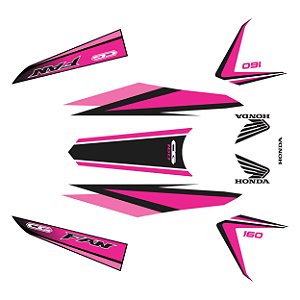 Adesivo Honda Cg Fan 160 2015 à 2018