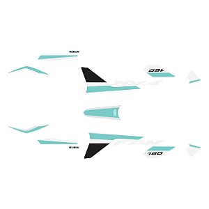 Adesivo Honda Cg Fan 160 2016 à 2020