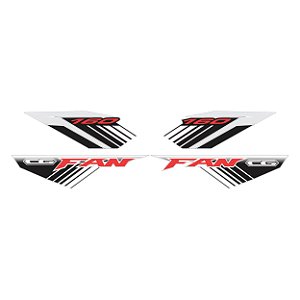 Adesivo Honda Cg Fan 160 2016 à 2020 Kit 2
