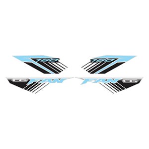 Adesivo Honda Cg Fan 160 2016 à 2020 Kit 2