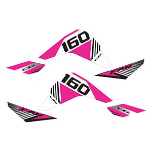 Adesivo Honda Cg Fan 160 2016 à 2020 Kit 3