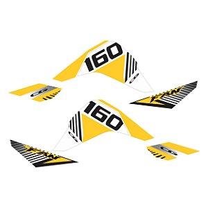 Adesivo Honda Cg Fan 160 2016 à 2020 Kit 3