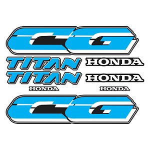 Adesivo Honda Cg Titan 125 1999
