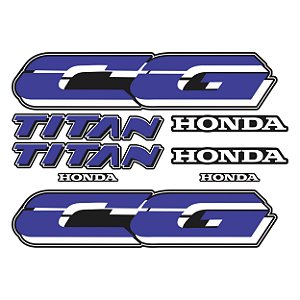 Adesivo Honda Cg Titan 125 1999