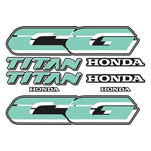 Adesivo Honda Cg Titan 125 1999