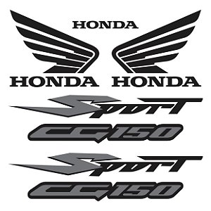 Adesivo Honda Cg Sport 150 2005 à 2008