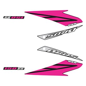 Adesivo Honda Nxr Bros 150 2008 Lateral