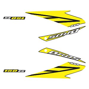 Adesivo Honda Nxr Bros 150 2008 Lateral