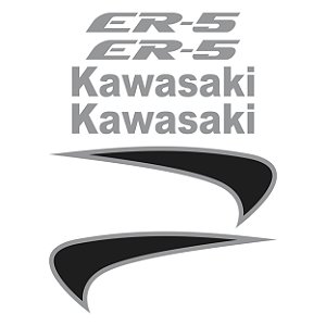 Adesivo Compatível Kawasaki ER-5 1997 a 2001
