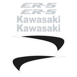 Adesivo Compatível Kawasaki ER-5 1997 a 2001