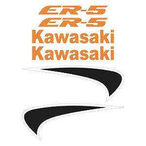 Adesivo Compatível Kawasaki ER-5 1997 a 2001