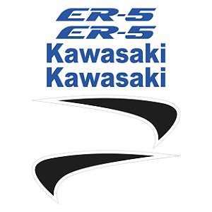 Adesivo Compatível Kawasaki ER-5 1997 a 2001