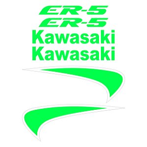 Adesivo Compatível Kawasaki ER-5 1997 a 2001