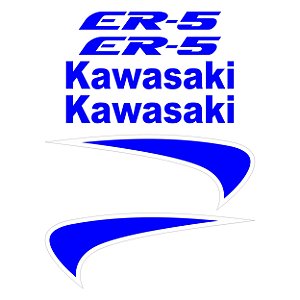 Adesivo Compatível Kawasaki ER-5 1997 a 2001