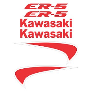 Adesivo Compatível Kawasaki ER-5 1997 a 2001