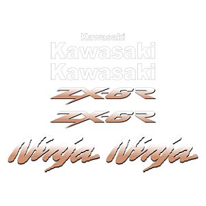 Adesivo Compatível Kawasaki Zx-6r 1999 à 2002